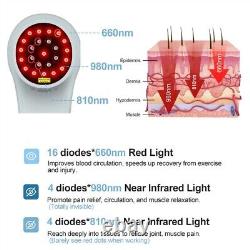 4x980nm+4x810nm+16x660nm UVB Light Therapy for Pets, Near Infrared Light Therapy