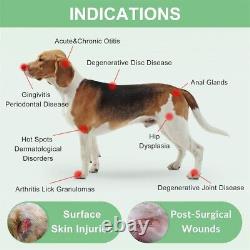 4x980nm+4x810nm+16x660nm UVB Light Therapy for Pets, Near Infrared Light Therapy