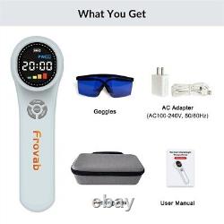 4x980nm+4x810nm+16x660nm UVB Light Therapy for Pets, Near Infrared Light Therapy