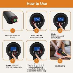 5000mW Physical Pain Relief Laser Therapy Device rheumatoid arthritis Treatment