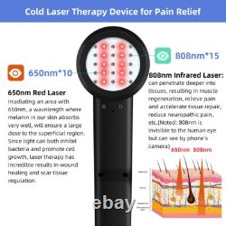 5W Infrared Laser Therapy Device for Sciatica Plantar Fasciitis Muscle Recovery