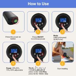 5W Infrared Laser Therapy Device for Sciatica Plantar Fasciitis Muscle Recovery