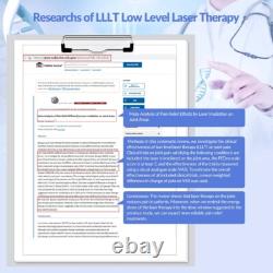 5W Infrared Laser Therapy Device for Sciatica Plantar Fasciitis Muscle Recovery