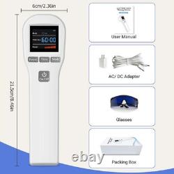 650nm+808nm Cold Laser LLLT Handheld Pain Relief Soft Laser Therapy Device 880mW