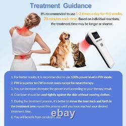 650nm+808nm Cold Laser LLLT Handheld Pain Relief Soft Laser Therapy Device 880mW