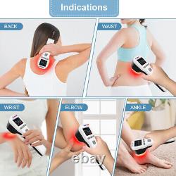 650nm+808nm Cold Laser Therapy for Humans Animals Pain Relief Red Light Device