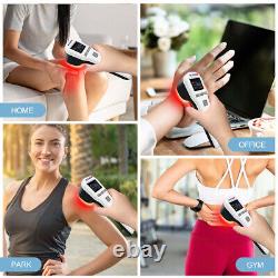 650nm+808nm Cold Laser Therapy for Humans Animals Pain Relief Red Light Device