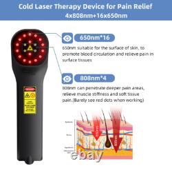650nm & 808nm class iv laser therapy Cold Laser Therapy Body Pain Relief Device