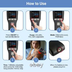 650nm & 808nm class iv laser therapy Cold Laser Therapy Body Pain Relief Device