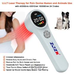 660+810+980nm NIR Light Device for Wrist Pain Equine Laser Therapy Wound Healing
