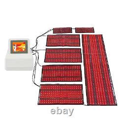 660&850mm Infrared LED Red Light Therapy Pad Mat Full Coverage Body Pain Relief