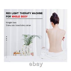 660&850mm Infrared LED Red Light Therapy Pad Mat Full Coverage Body Pain Relief