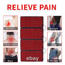 660/880nm Infrared Red Light Therapy Device Nerve Relax Panel Back Pain Relief