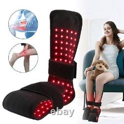 660 / 880nm Infrared Red Light Therapy Foot Wrap Body Waist Pad for Pain Relief