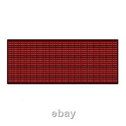 660nm850nm Large Red light therapy mat for body pain relief. Improves metabolism