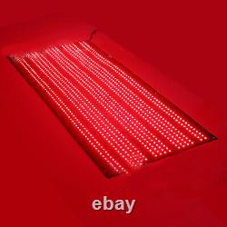 660nm850nm Large Red light therapy mat for body pain relief. Improves metabolism