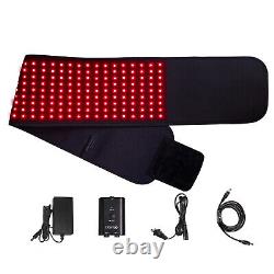 660nm 40W Near Infrared Red Light Therapy Warp Waist Back Neck Belt Pain Relief