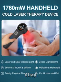 660nm 810nm 980nm Cold Laser for Knee Low Level Laser Therapy Device for Pain