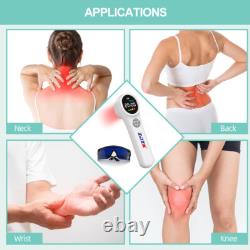 660nm+810nm+980nm Medical Grade Cold Laser Therapy Device for Pain Relief 1760mW