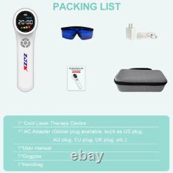 660nm+810nm+980nm Medical Grade Cold Laser Therapy Device for Pain Relief 1760mW
