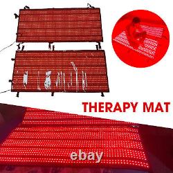 660nm/850nm LED Red Light Therapy Mat Large Size Full Body For Body Pain Relief