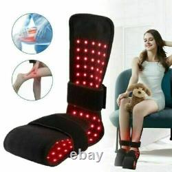 660nm&880nm Infrared RedLight Therapy for Pain Relief Back Waist Foot WrapPad US