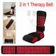 660nm&880nm Infrared Red Light Therapy Back Waist Foot Wrap Belt For Pain Relief