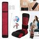 660nm&880nm Infrared Red Light Therapy Belt Back Waist Foot Wrap Pad Pain Relief
