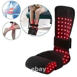 660nm/'880nm Infrared Red Light Therapy Foot Wrap Body Waist Pad for Pain Relief