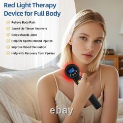 8000mW High Power Cold Laser Therapy Red Light LLLT Device for Pain Relief