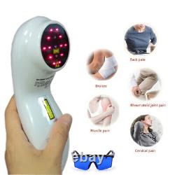 808nm+605nm Low Level Cold Laser Therapy LLLT Powerful Body Pain Relief Device