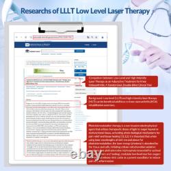 808nm Laser Treatment Cold Laser Therapy Device for Pain Relief Wound Healing