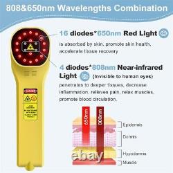 808nm Rred Light Therapy Professional for Human, Laser Treatment for Pain at Home