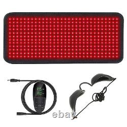 850&660nm Red Light Therapy Pad 360 LEDs Infrared Device Back Muscle Pain Relief