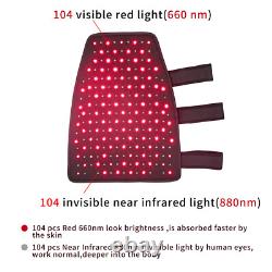 880/660nm Near Infrared & Red Light Therapy for Calf Arm Pain Relief LED Device
