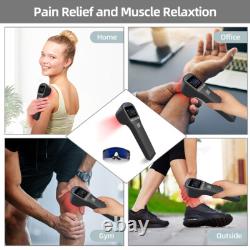 880mW 650nm+808nm Cold Laser Therapy Device LLLT Pain Relief Red Light Treatment