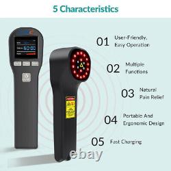 880mW 650nm 808nm Cold Laser Therapy for Dogs Human Pain Relief Wound Healing