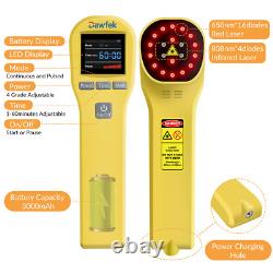 880mW Cold Laser Light Therapy for Pain Relief Human and Pets Full Body