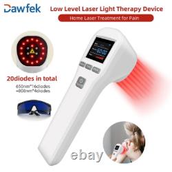 880mW Home Use Cold Laser Device PBM Physical Therapy for Body Pain Arthritis