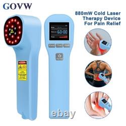 880mW Laser Therapy Device 808nm+650nm Infrared for Joint Pain Blood Circulation 880mW Laser Therapy Device 808nm+650nm Infrared for Joint Pain Blood Circulation