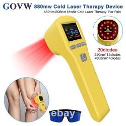 880mW Physical Therapy for Knee Arthritis Shoulder Pain Cold Laser Treatment