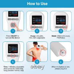 880mW Physical Therapy for Knee Arthritis Shoulder Pain Cold Laser Treatment