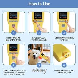 880mW Physical Therapy for Knee Arthritis Shoulder Pain Cold Laser Treatment