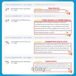 880mW Physical Therapy for Knee Arthritis Shoulder Pain Cold Laser Treatment
