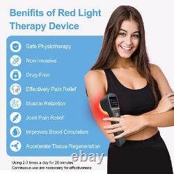 880mW Red Light Therapy At Home for Pain Infrared Laser Treatment Low Level LLLT