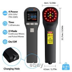 880mW Red Light Therapy At Home for Pain Infrared Laser Treatment Low Level LLLT