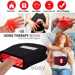 880nm&660nm Infrared Red Light Therapy Hand Mitten For Carpal Tunnel Pain Relief