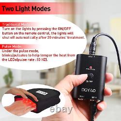 880nm&660nm Infrared Red Light Therapy Hand Mitten For Carpal Tunnel Pain Relief