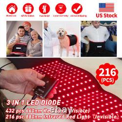 880nm Infrared Red Light Therapy Device Red light Waist Belt For Pain Relief