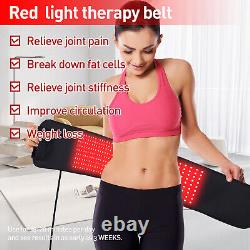 880nm Infrared Red Light Therapy Device Red light Waist Belt For Pain Relief